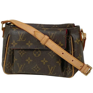 Louis Vuitton Viva Cite Crossbody Clutch Shoulder Bag Monogram Brown